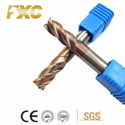 HRC55 Solid Carbide Corner Radius End Mill CNC Milling Cutter