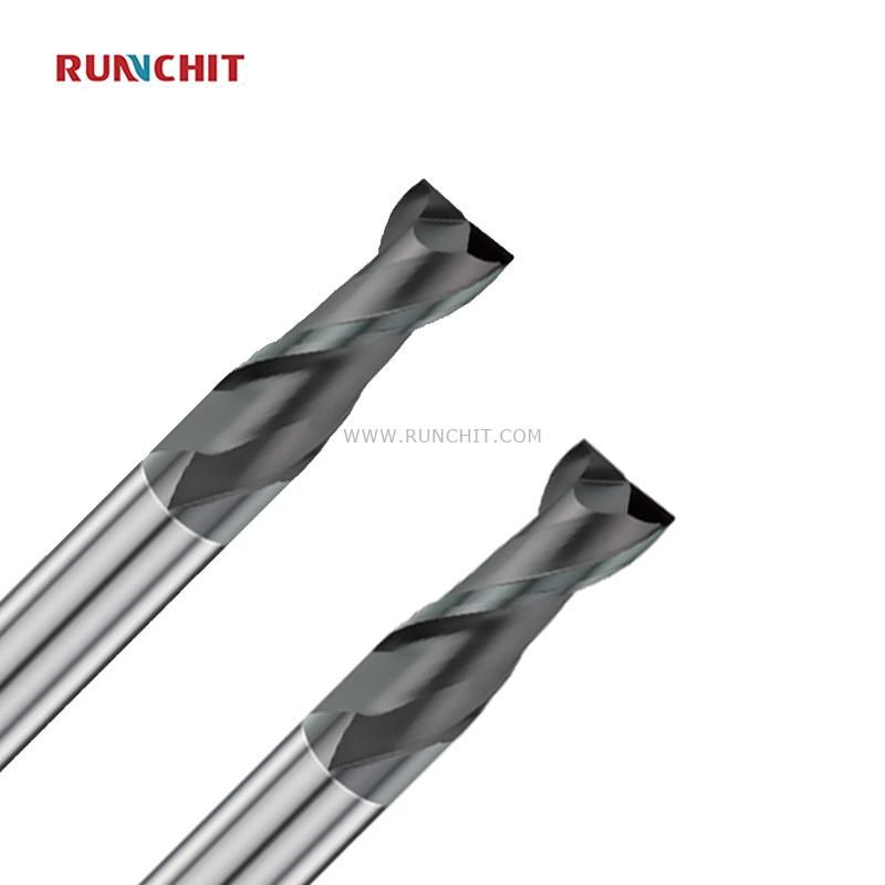 Standard HRC55 2 Flutes Solid Carbide End Mill for Mindustry Industry Materials High Die Industry (DE0252)