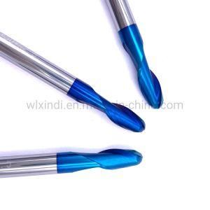 R2.5*20*100 HRC60 Solid Carbide Milling Cutter Ball End Mill