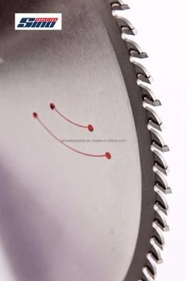 Industrial Class Quality Tct Carbide Saw Blade with Ceratizit Tungsten and Sumitomo Tips for Aluminium Cutting