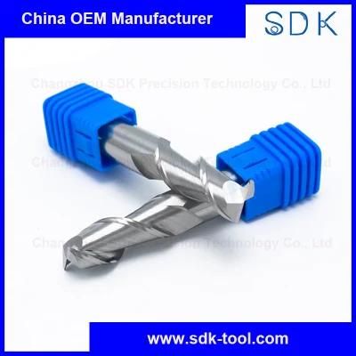 High Speed 2f Flat End Mills Milling Cutter for Cutting Aluminum with Good Price