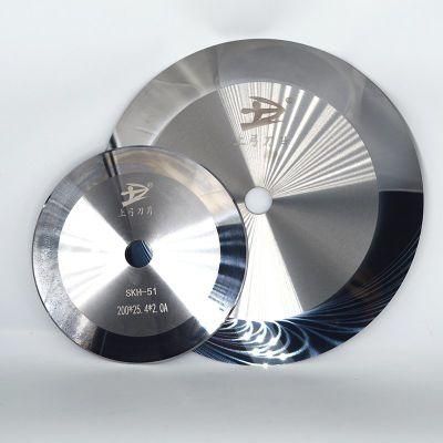 High Speed Steel Slitting Machine Shanggong Wooden Case HSS Round Blade