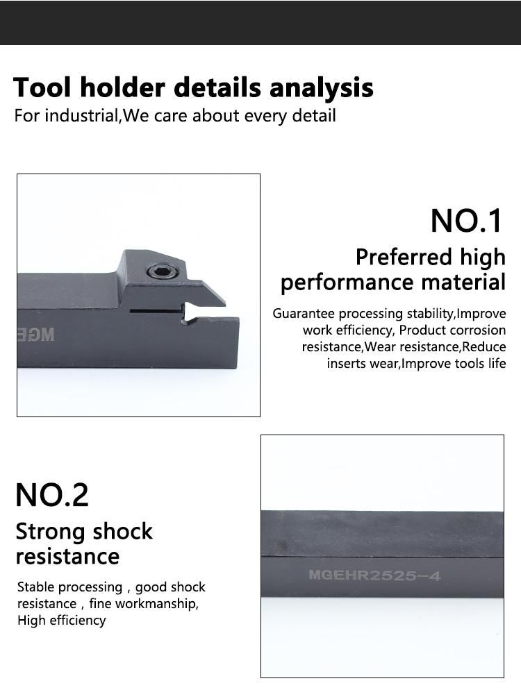Spb226 Parting off Tool Holder with Grooving Tool Insert Sp300