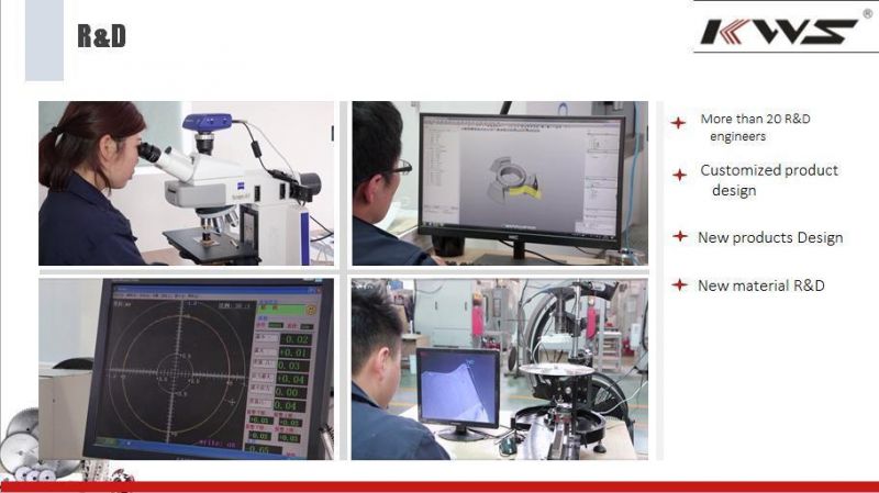 Kws Helical Spiral Planer Cutterhead W/ Indexable Inserts Manufacturer High Precision Cutting Tool
