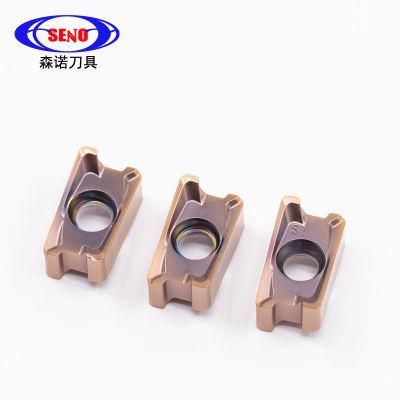 Seno Indexable Cemented Multi High Feedrate Face Milling Plate Lnpu110408srge