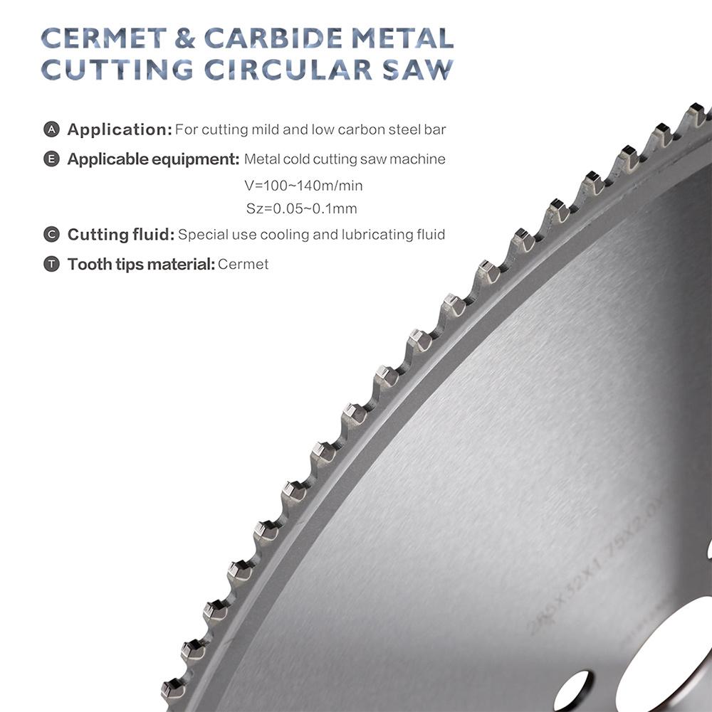 Tct Cold Saw for Mild Steel Rion Tubes