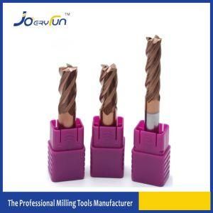 HRC55 Solid Carbide 4 Flutes Milling Cutter