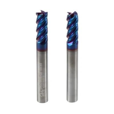 Solid Carbide End Mills for Metal Cutting Machine Tools