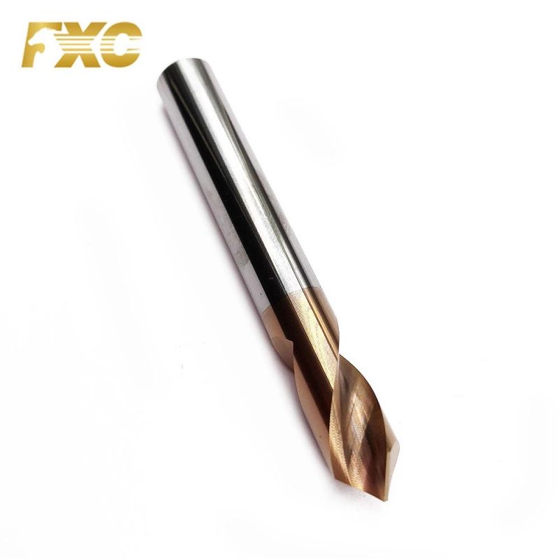Solid Tungsten Carbide Nc-Spotting Drills for Steel
