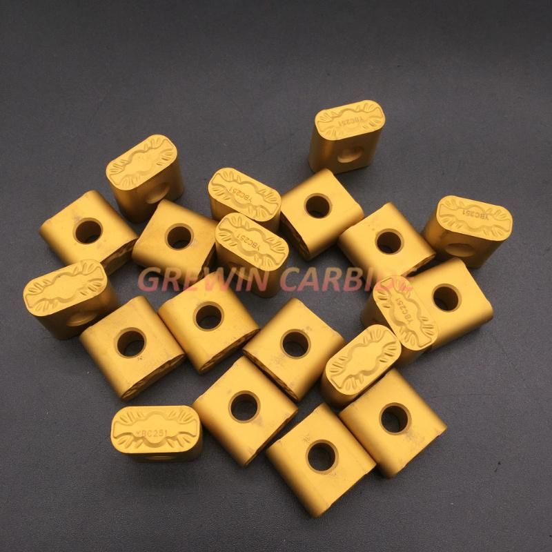 Gw Carbide- Good Quality Lnux191904 Heavy Cutting Carbide Turning Insert Work for Train
