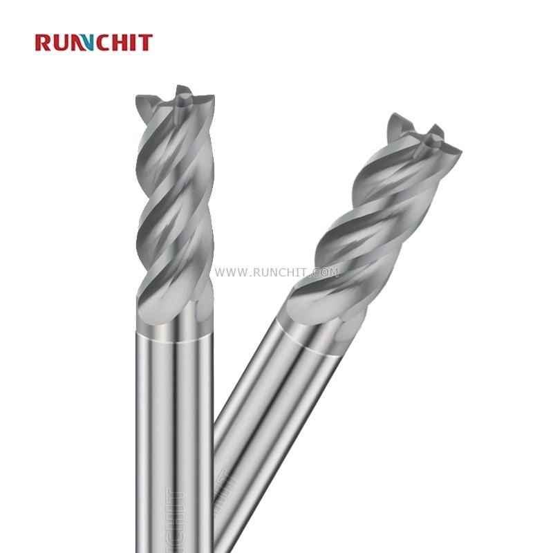 Carbide Flat End Mill for Aerospace, Military Industry, Medical Care (UE0154A)
