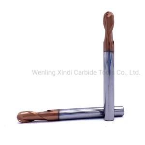 R2.5*13*50 Solid Carbide HRC55 Ball End Mill