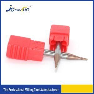 Tungsten Solid Carbide Micro 2 Flutes Ball Nose CNC Machine Tool