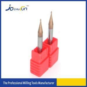 Tungsten Carbide Micro 2 Flutes Ball Nose Milling Tool