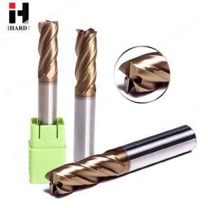 Ihardt 4 Flute HRC 60 Solid Carbide End Mills for Hardened Steel/Milling Cutters