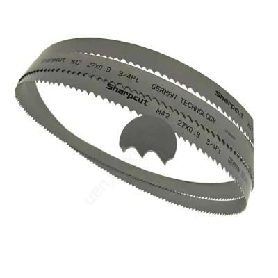 27X0.9mm OEM M42 HSS Bimetal Band Saw Blade with High Wear Resistance