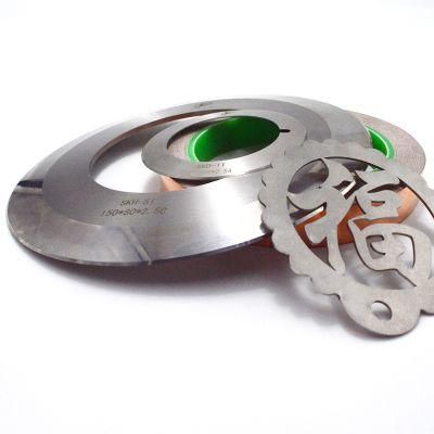 SKD-11, High Speed Steel etc Slitting Machine Circular Knives Round Knife