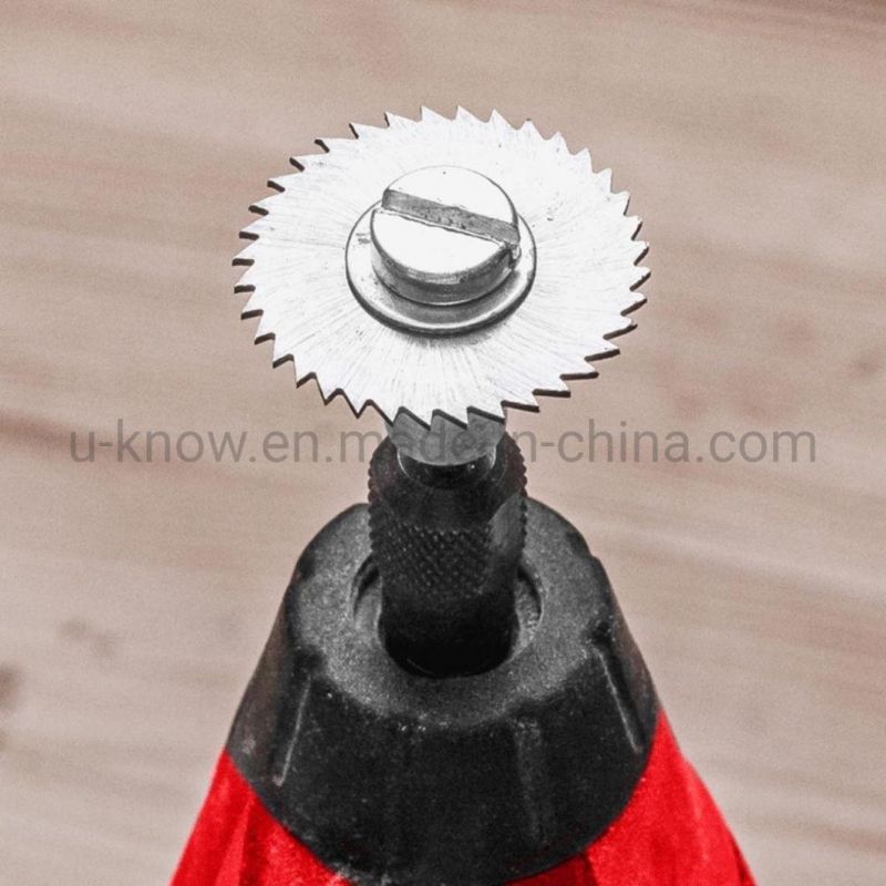HSS Saw Blades, Rotary Saw Blade Kit, Cutting Chipboards, Wood and Plastic
