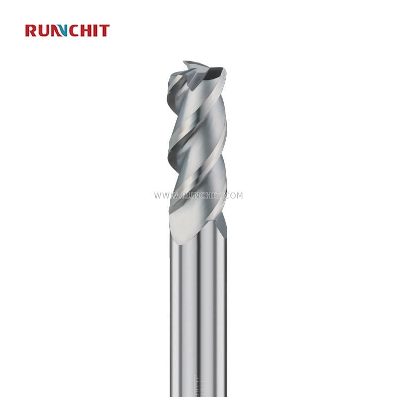 3 Flutes High-Performance Aluminum Cutter Ranges From 0.1mm to 20mm for Aluminum Mold Tooling Clamp 3c Industry (AR0102A)