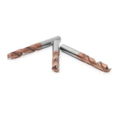 Flutes Solid Carbide Square End Mill Stainless Steel