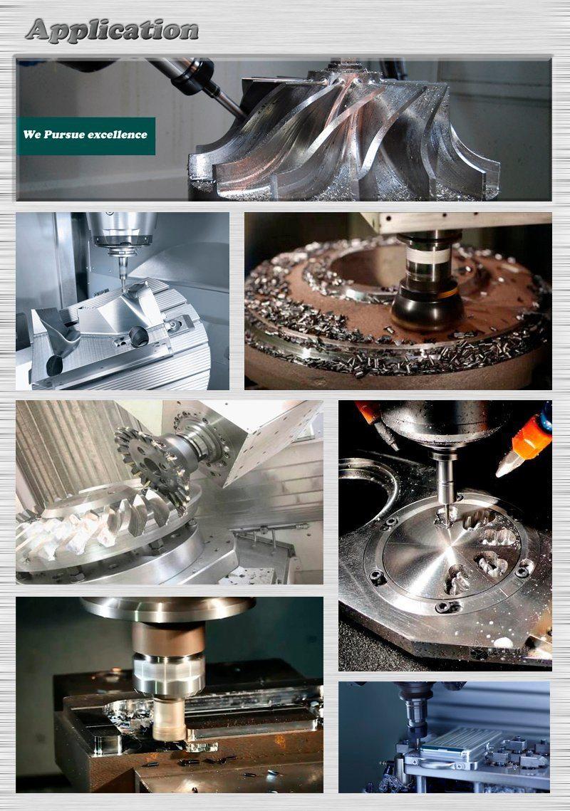 High Quality Solid Carbide 4 Flutes Square End Mill CNC Cutting Machine