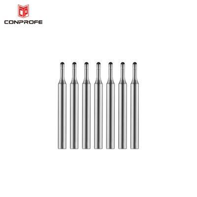 High Quality and Good Price CNC Milling Machining Cutter Solid PCD 18 Flutes Micro-Edge Ball End Mill