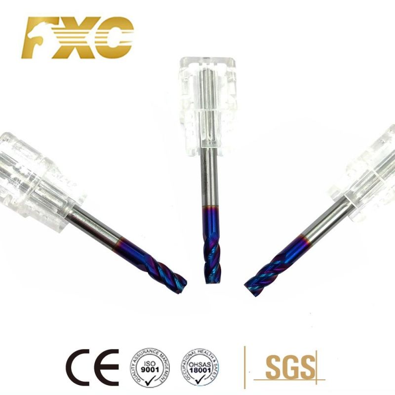 Good Using HRC60 Carbide Square End Mills CNC Cutters
