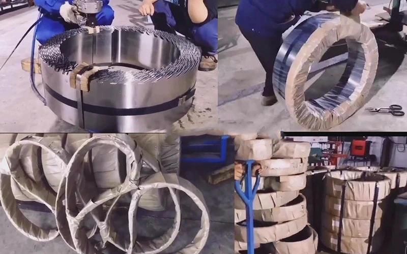 Wood Saw Sawmill Cutting Bimetal Band Saw Blade for Hardwood Cutting