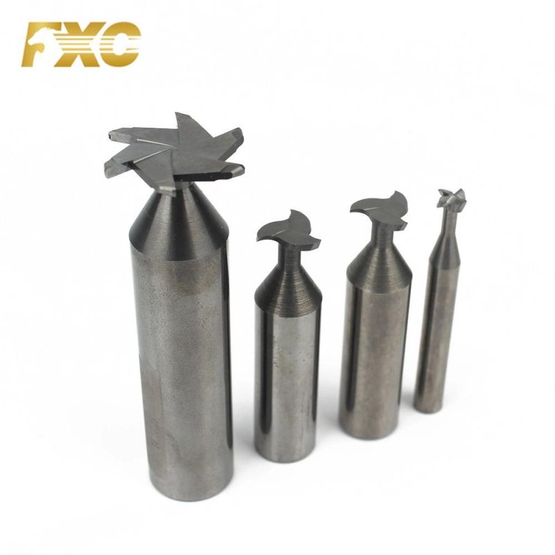 Solid Carbide Non-Standard T-Slot Milling Cutter for Aluminum