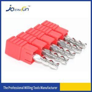 Joeryfun Tungsten Carbide End Mill for Aluminum with 3 Flutes