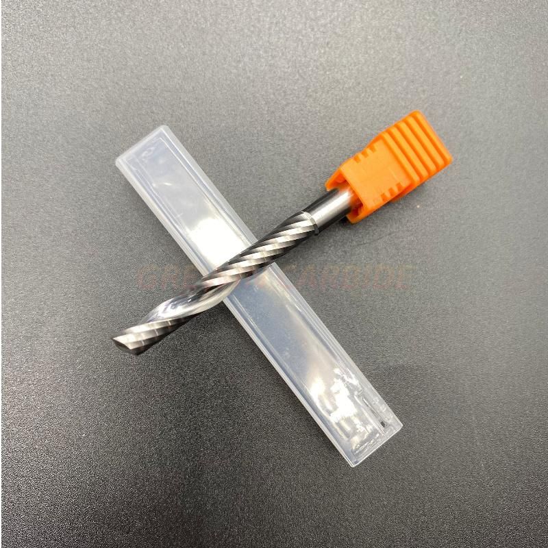 Gw Carbide Cutting Tool-Grewin′s Single Flute End Mill for Cutting Aluminum, Wood, Plastic Board.