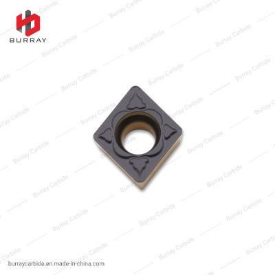 Ccmt09t308-Pm Carbide Bi-Color Coated Cutting Tool Insert