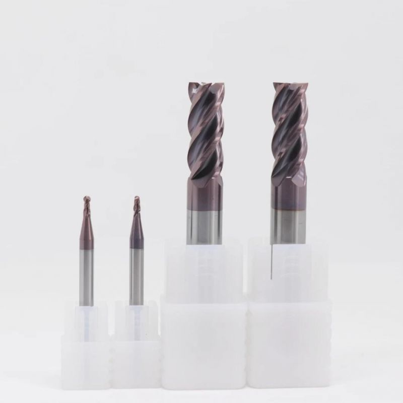 Machine milling too for stainless steel carbide end mill HRC55