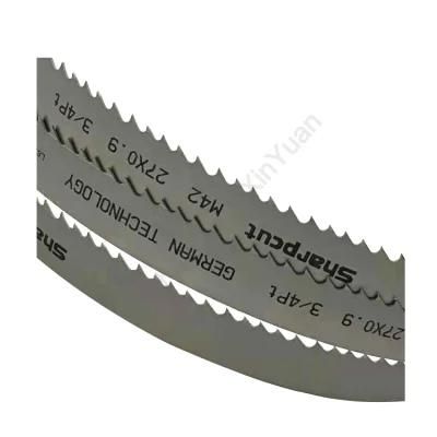 27X0.9mm Customizable M42 HSS Bimetal Band Saw Blade with High Qualiy Best Price