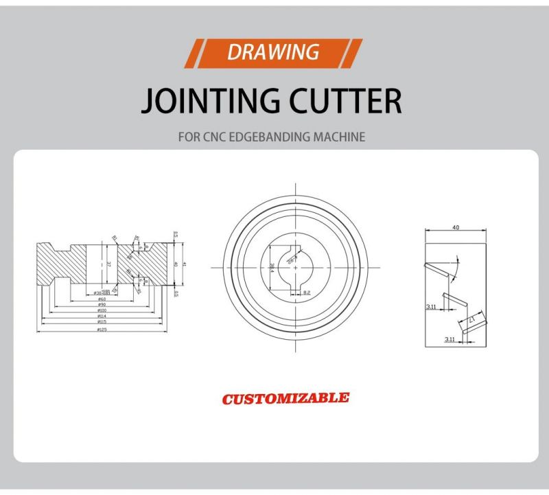 Kws Pre-Milling Cutter for Edge Banding Machine