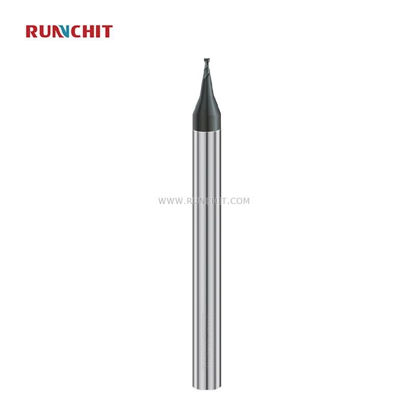 High Wear-Resistant Coating 2flutes HRC55 Cutting of Hardened Steel for Mold Precision Parts Spray Plate Industry (DES0022)