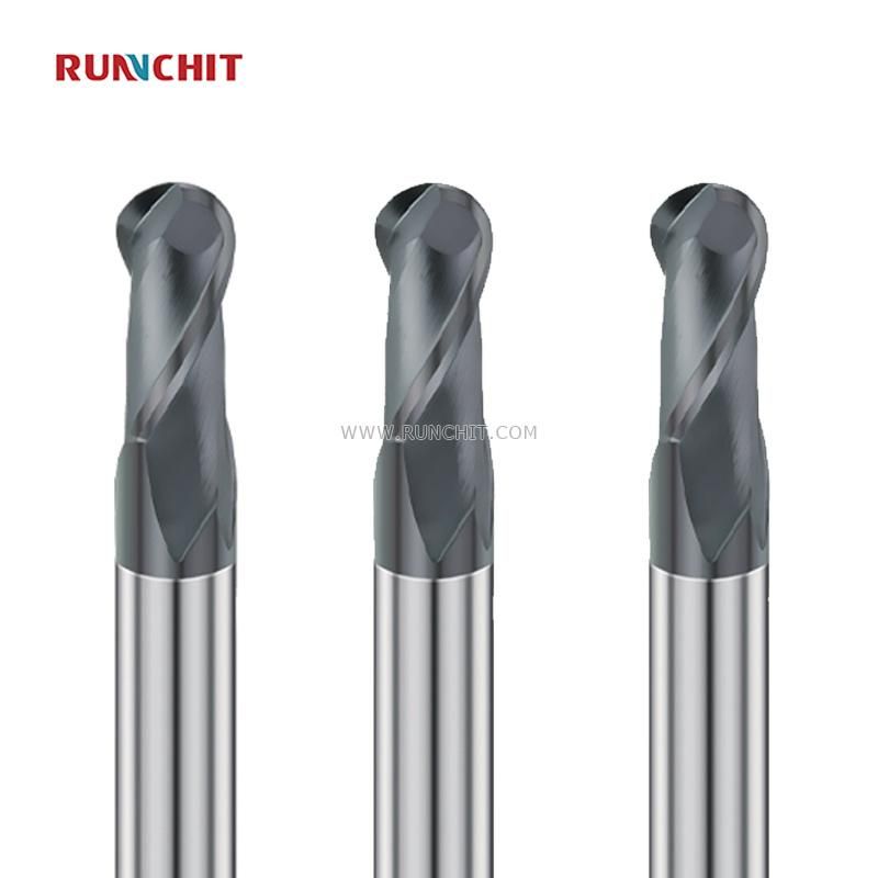 2 Flutes Ballnose End Mill for Mold Industry, Auto Parts, Automation Equipment, Tooling Fixtures (DBH0202A)