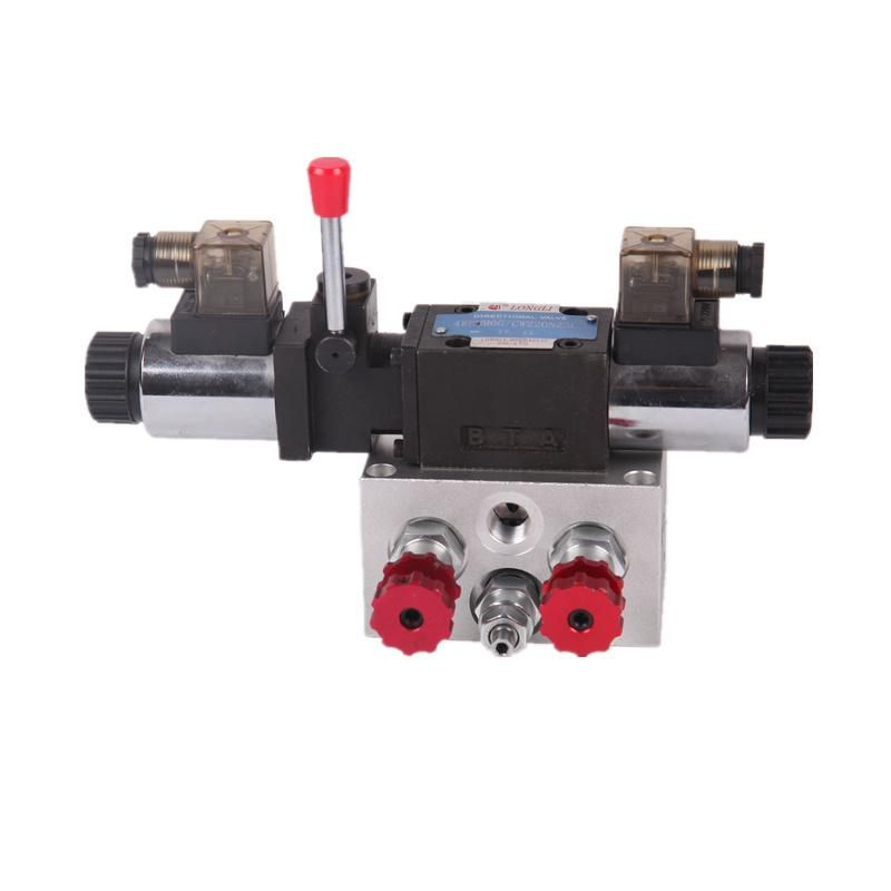 Customized Hydraulic System Hydraulic Manifold Blocks With Solenoid Valves