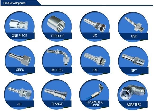 Hydraulic Fitting, Swivel Male Forged Steel Pipe Hose Tube Fittings
