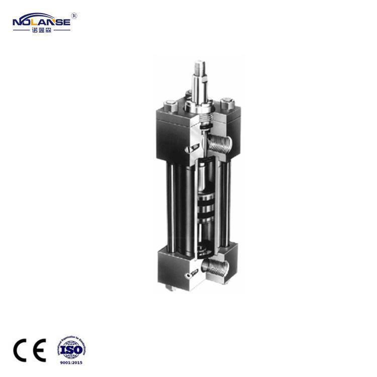 Telescoping Tie Rod Tire Crane Sealing Hydraulic Punching Machine Low Friction Coefficient Hydraulic Cylinder