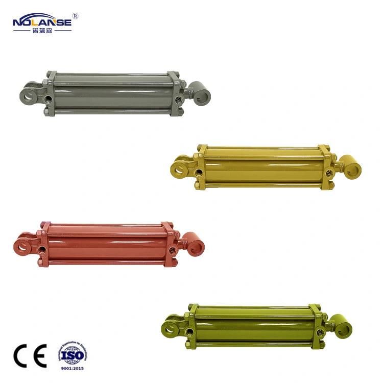 Double Acting Multi Stage Test Bench for Sale Trash Compactor Hollow Piston Rod with Power Pack Fast Hydraulic Cylinder