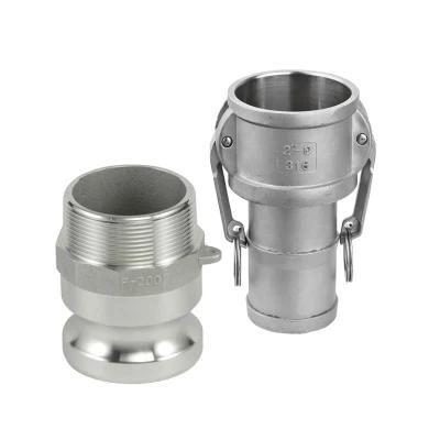 Type B Camlock Coupling SS316 Camlock Quick Couplings Type Da