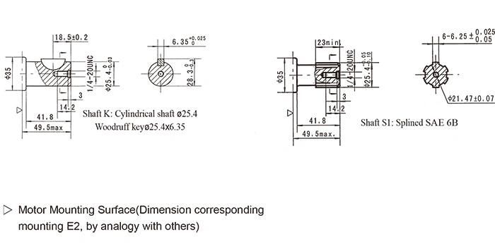 BMS Hydraulic Motor for Drilling Machinery / Well Drill Rig