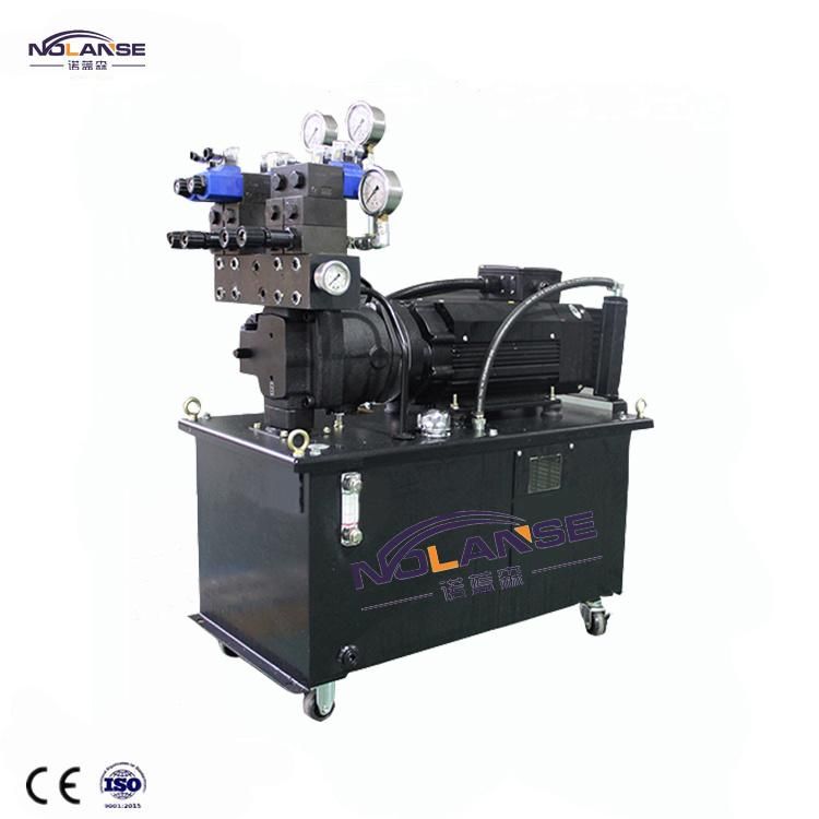 Good Stability Hydraulic Station High Pressure Power Pack Smaller Stand-Alone Hydraulic Station Hydraulic Pumps Hydraulic Motor