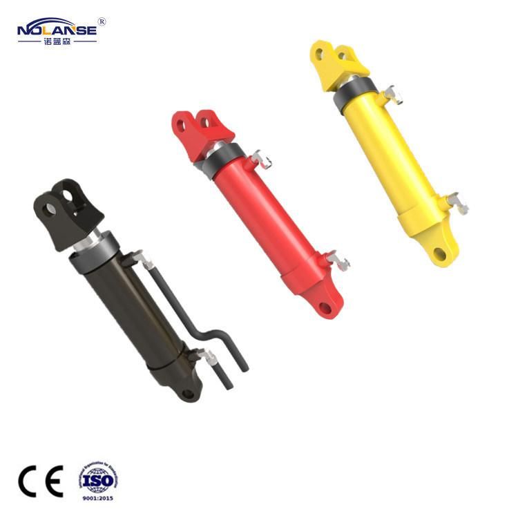 Hydraulic Clamping for Backhoe Loader Hollow Piston Rod Garbage Compression Station Push Shovel Hydraulic Cylinder
