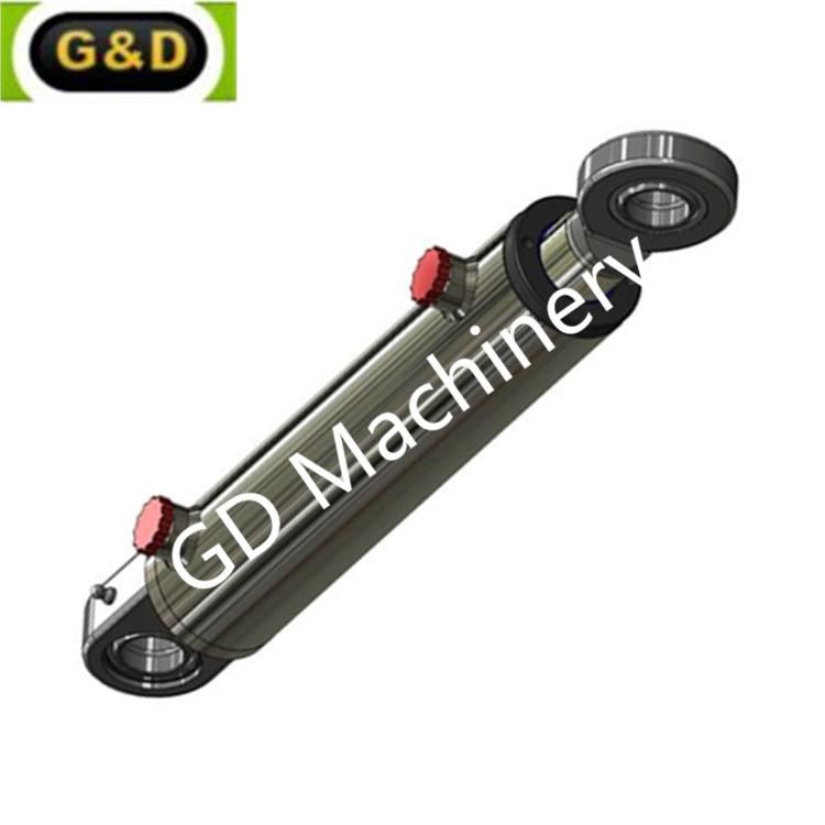 Cast Iron Clevis Mounting Hydraulic Cylinders for Industrial Capacity11-40 Ton Hcm-3506