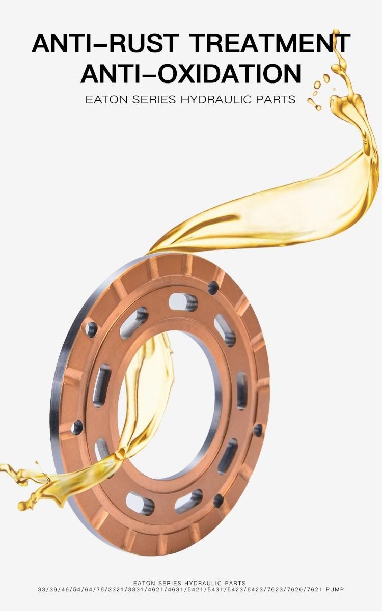 33/39/46/54/64/76/3321/3331/4621/4631/5421/5431/5423/6423/7620/7621 Hydraulic Piston Pump Parts Repair Kits - Bearing Plate with Eaton Vickers