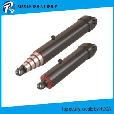 Dat54-8-136 Parker Type Double Acting Telescopic Hydraulic Cylinder for Lift