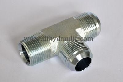 Male Jic/Male Jic to Male Pipe Run Tee Adapter Ajnj
