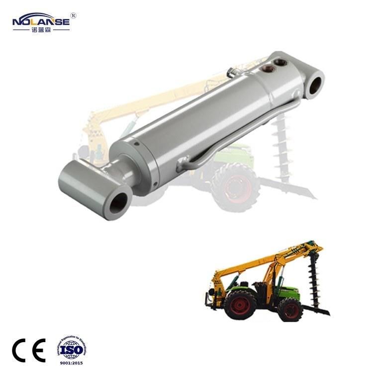 Tie Rod Heavy Duty Tractor Loader Woodworking Press Plunger Large Press Large Modified Car 8 Inch Bore Hydraulic Cylinder